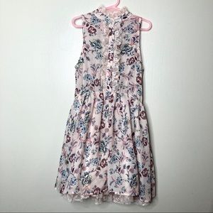 KnitWorks Floral Pink Print Dress